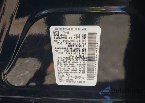 2009 Nissan Rogue Sl z USA, uszkodzony, nr VIN JN8AS58V69W161396